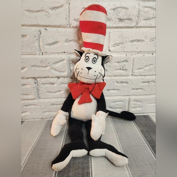 Dr. Seuss Cat in The Hat Corduroy Plush  21" - Picture 12 of 12